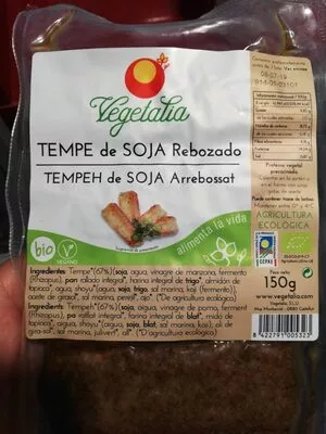 TEMPE de SOJA Rebozado Vegetalia 150 g, code 8422791005323