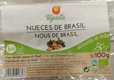 Brazil nut Vegetalia , code 8422791008607