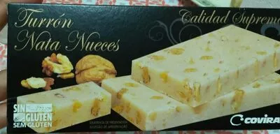 Turrón Nata y Nueces Coviran , code 8422823160235