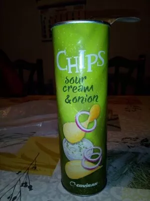 Chips Sour Cream & Onion Coviran , code 8422823230099