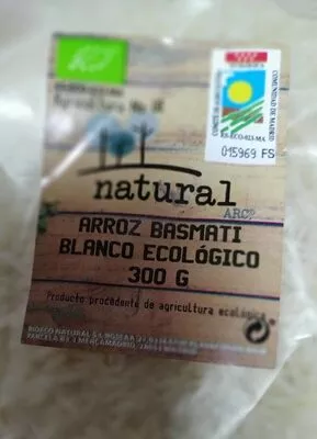 Arroz basmati blanco ecológico  300 g, code 8422837146799