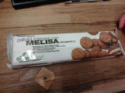 Melisa galleta integral soria natural 165 g, code 8422947060190