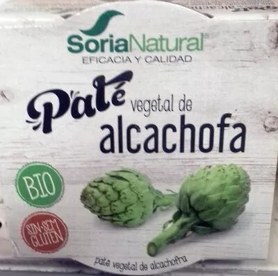 Paté vegetal de alcachofa Soria Natural 100 g (2 x 50 g), code 8422947520335