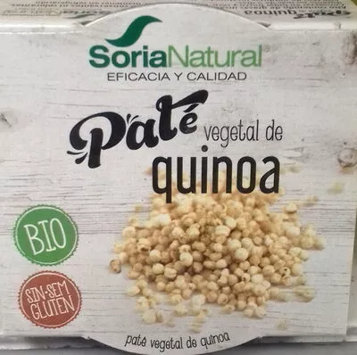 Paté vegetal de quinoa Soria Natural 100 g (2 x 50 g), code 8422947520366