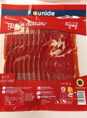 Jamón Serrano Unide , code 8423086009019