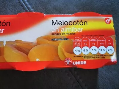 Melocotón en almibar Unide 3 x 115 g, code 8423086014372