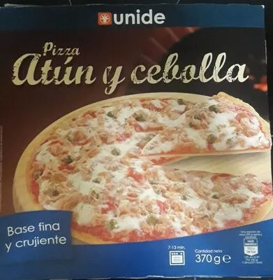 Pizza atún y cebolla Unide 370 g, code 8423086014556