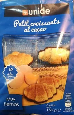 Petit croissant al cacao Unide 150 g, code 8423086018752