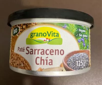 Paté sarraceno chía GranoVita , code 8423266078033