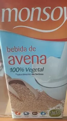 Bebida de avena Monsoy , code 8423352200256