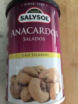 Anacardos salados Salysol, Sal y Sol , code 8423371004279