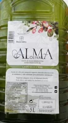 Aceite de oliva virgen extra alma oliva , code 8423397141064