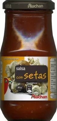 Salsa con setas Auchan 350 g, code 8423531000592