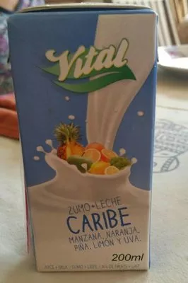 Zumo+Leche Caribe vital , code 8423565018525