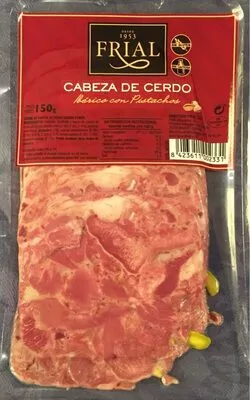 Cabeza de cerdo Ibérico con pistachos frial , code 8423611002331