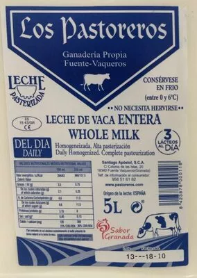 Leche de vaca los pastoreros , code 8423878000118