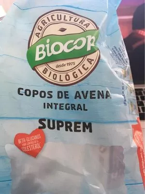 Copos de avena integral suprem Biocop , code 8423903020531