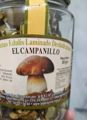 Boletus Edulis laminado deshidratado El Campanillo , code 8424098561311