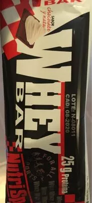 Whey bar chocolate y nata nutrisport , code 8424644442453