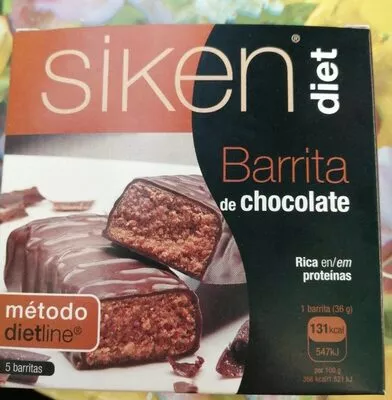 Barrita de chocolate siken , code 8424657105208