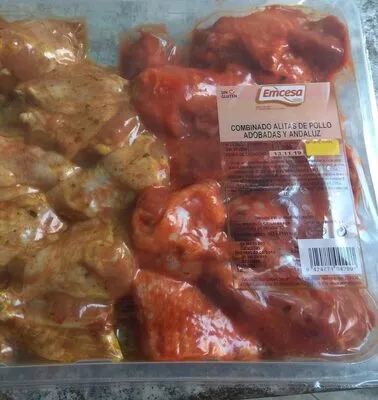 Combinado alitas de pollo adobadas y andaluz Emcesa , code 8424771042991