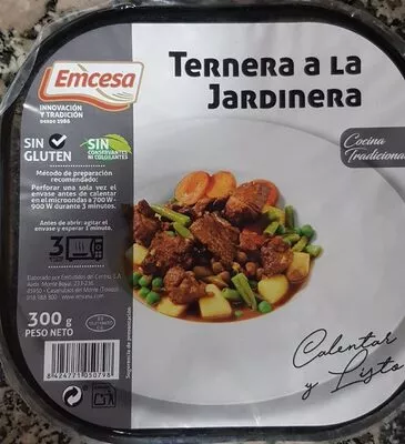 Ternera a la jardinera Emcesa , code 8424771050798