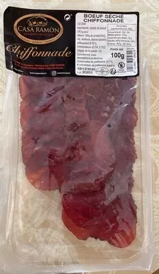 Boeuf séché chiffonnade Casa Ramon 100 g, code 8424863056028