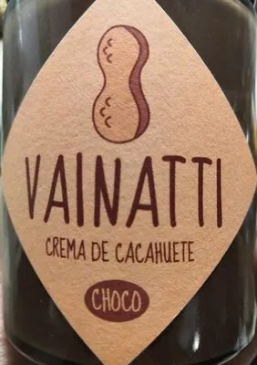 Crema cacahuete artesanal con cacao vainatti , code 8425402605134