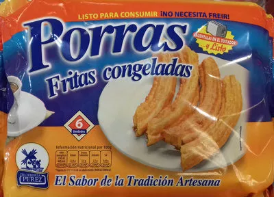 Porras Fritas Congeladas Churrería Pérez 250 g (6 uds), code 8425429002503