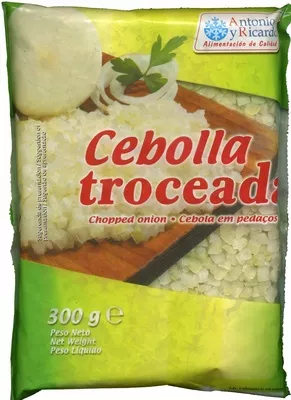 Cebolla troceada congelada "Antonio y Ricardo" Antonio y Ricardo 300 g, code 8425526401674