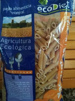 Macarrones integrales ecologicos EcoDiet , code 8425652062022