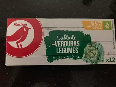 Caldo de verduras legumes Auchan , code 8425741007774