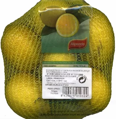 Limones Alipende 700 g, code 8426075010324