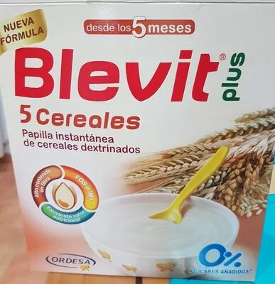 Blevit plus 5 cereales Ordesa , code 8426594089856