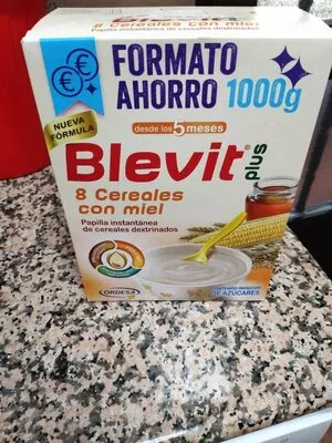 Blevit plus 8 cereales con miel ordesa , code 8426594089948