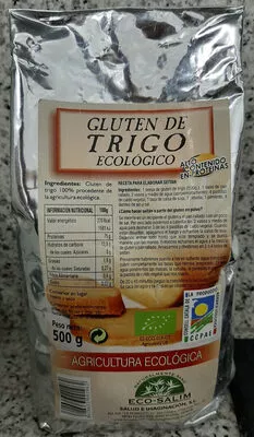 Gluten de trigo ecológico Eco-Salim 500g, code 8426633001962