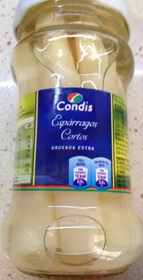 Espárragos cortos gruesos extra Condis 185 g, code 8426765483919