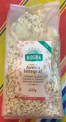 Copos de avena integral gruesos Biográ , code 8426904170045