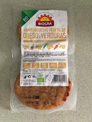 Burguer vegetariana Biográ 2, code 8426904170557