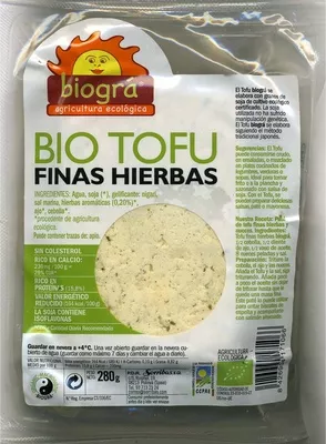 Bio Tofu Finas hierbas Biográ 280 g, code 8426904171066