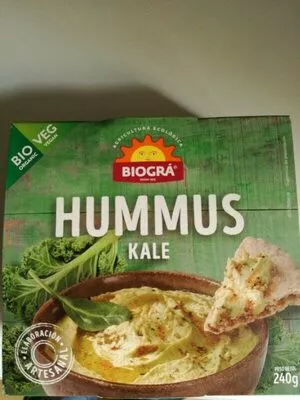 Hummus kale BioGra 240 g, code 8426904174326