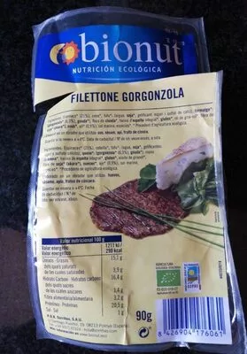 Filettone gorgonzola Bionut , code 8426904176061