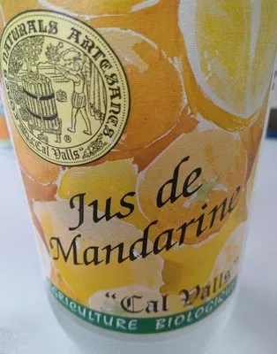 Pur Jus De Mandarine Cal Valls , code 8427406015117