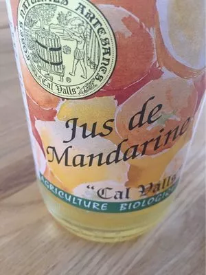 Jus de mandarine Cal Valls , code 8427406015148