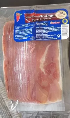 Jamón Serrano Bodega Auchan Auchan 250 g, code 8427546072742