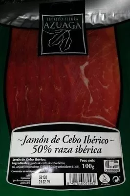 jamón de cebo ibérico azuaga 100 g, code 8427546074562