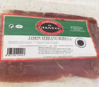 Jamón Serrano El Chato  , code 8427791101013