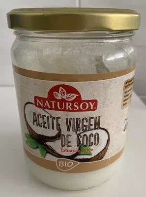 Aceite virgen de coco Natursoy 400 g, code 8428159004571