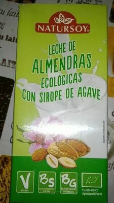 Lait d'amande au sirop d'agave BIO Natursoy, Nutrition & Santé Iberia S.L., Nutrition & Santé S.A.S., Otsuka Pharmaceutical Co. Ltd., Otsuka Holdings Co. Ltd. 1 l, code 8428159004878