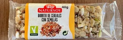 Barrita de cereales con semillas Natursoy 40 g, code 8428159006261